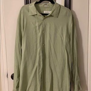 Calvin Klein 100% Linen button up